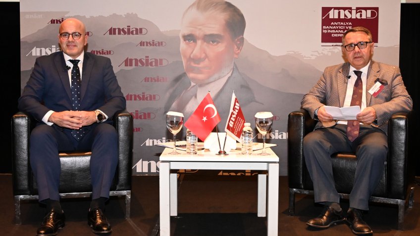 İş insanı Zaimler, ANSİAD'ın konuğu oldu