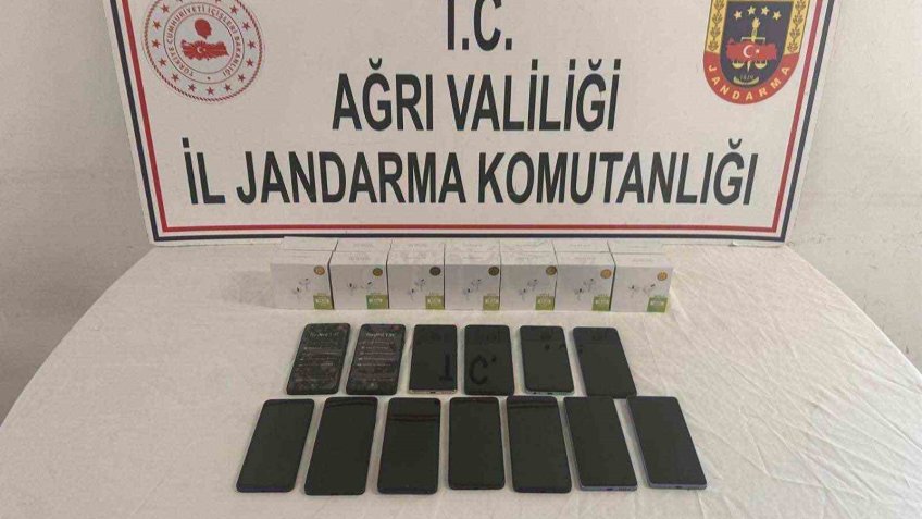 Ağrı’da kaçak malzemeler ele geçirildi
