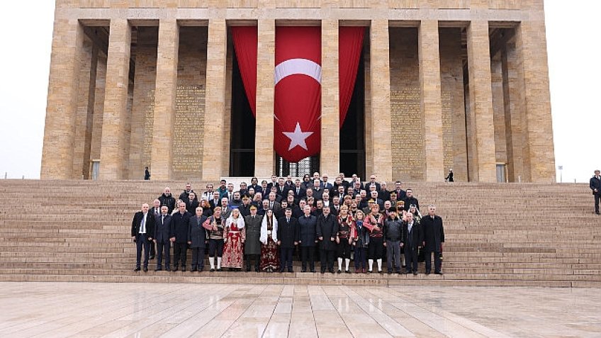 Başkan Güner Atatürk'ün Ankara'ya Gelişi Etkinliklerine Katıldı