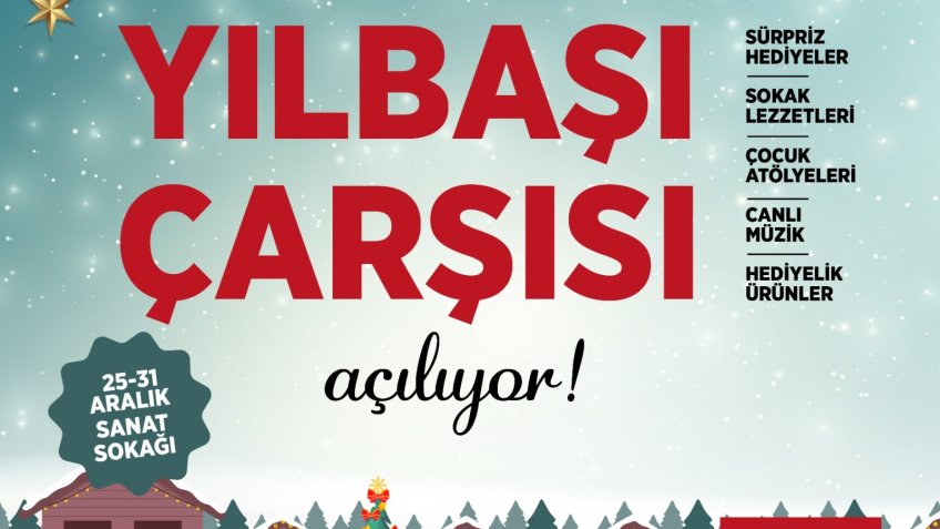 Bilecik Belediyesi, Sanat Sokağı’nı yılbaşı için hazırladı