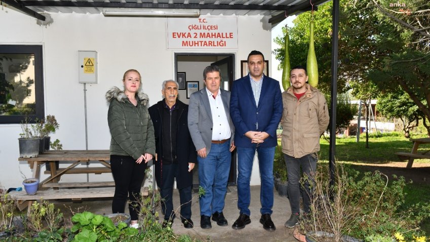Çiğli Belediye Başkanı Yıldız’dan 26 mahalle muhtarına ziyaret