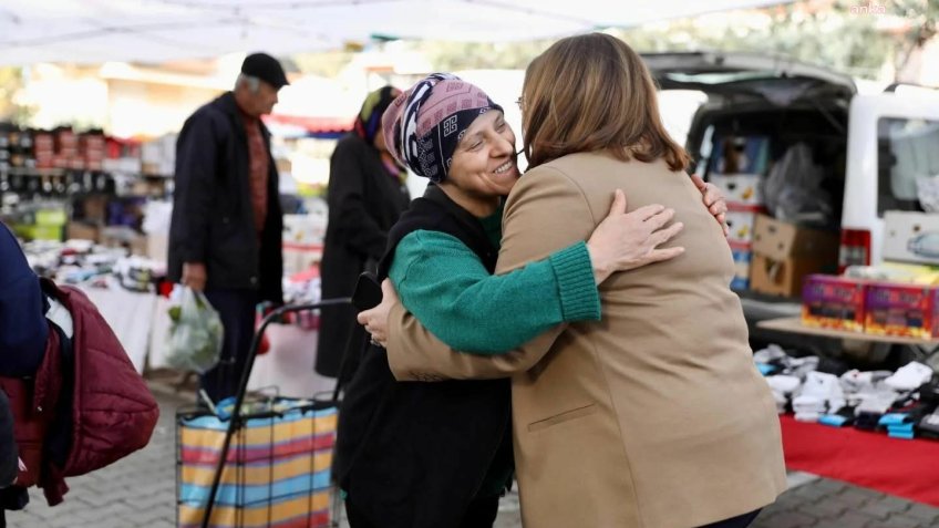 Didim Belediye Başkanı Gençay'dan pazar yerine ziyaret