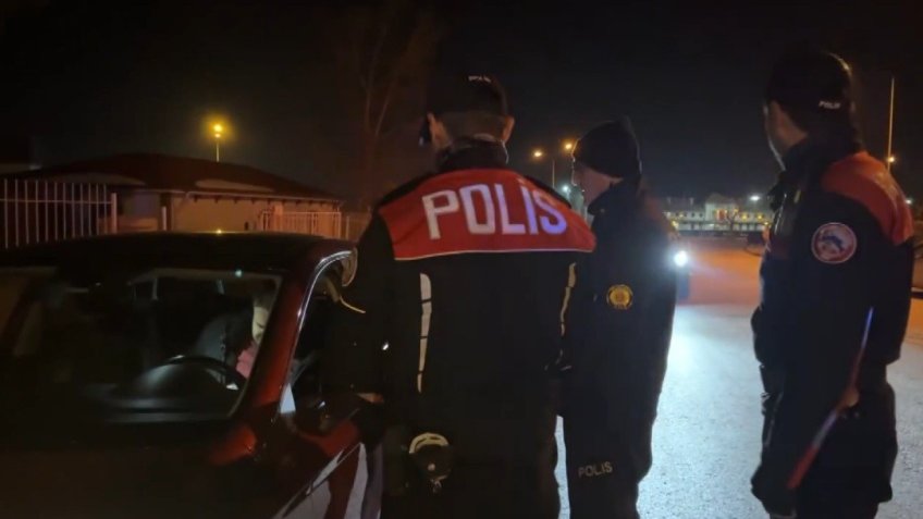 Erzincan’da asayiş uygulaması yapıldı