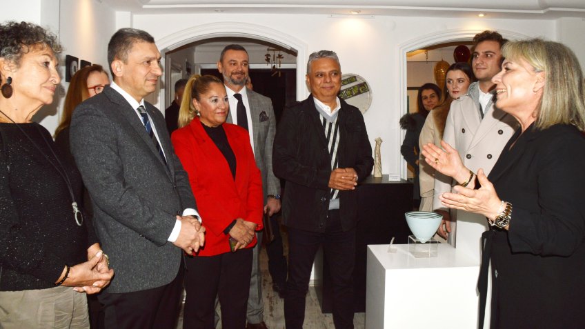 Galeride 10'uncu yıl mutluluğu