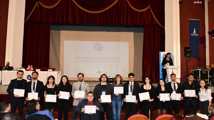 İzmir Kent Konseyi Gençlik Meclisi 16. Seçimli Genel Kurulu yapıldı
