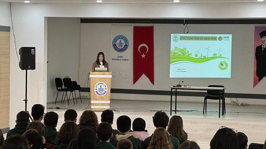İznik Belediyesi'nden Gençlere Çevre Bilinci Seminerleri Başladı