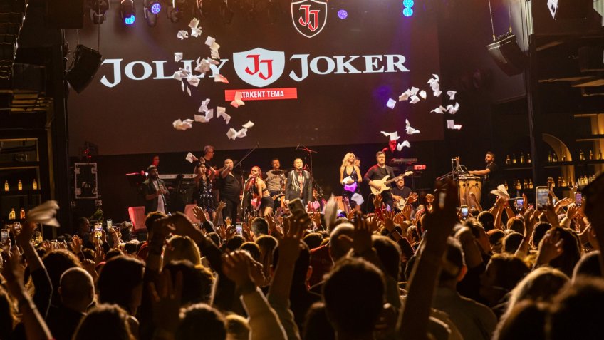 Jolly Joker açık ara konser şampiyonu!