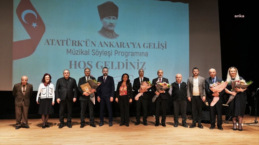 Keçiören’de Atatürk’ün Ankara’ya gelişinin 105’inci yılı kutlandı