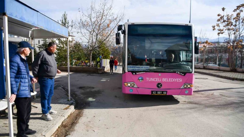 Konya’dan Tunceli’ye 2 otobüs