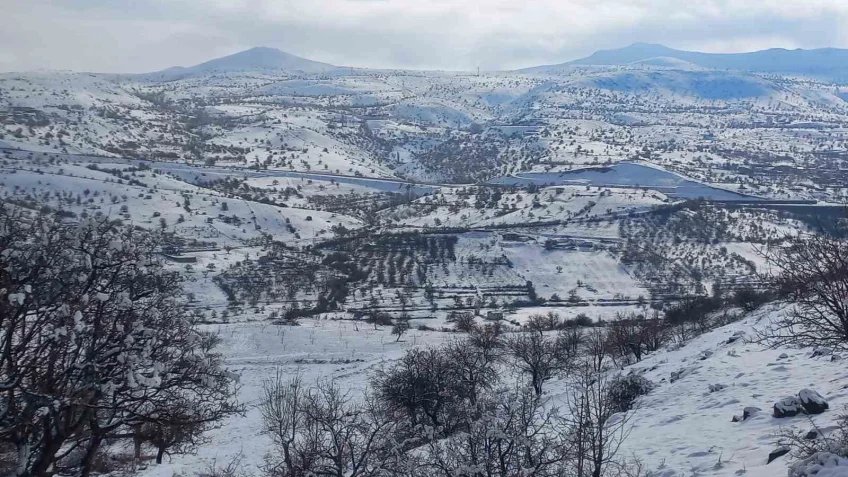 Malatya’da, kar etkili oluyor