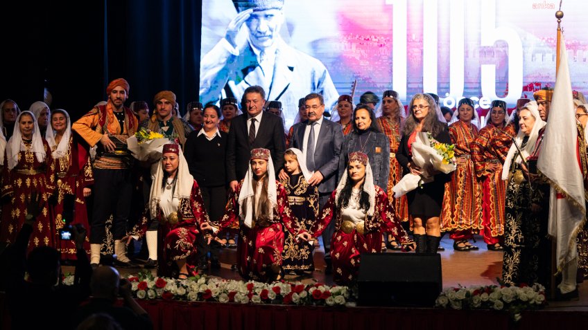 Mustafa Kemal Atatürk’ün Ankara’ya gelişinin 105'inci yılı Gölbaşı'nda kutlandı 