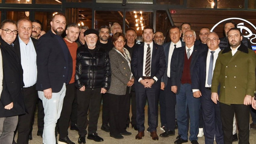 Ortahisar Belediye Başkanı Kaya, Trabzon iş dünyasının temsilcileriyle bir araya geldi