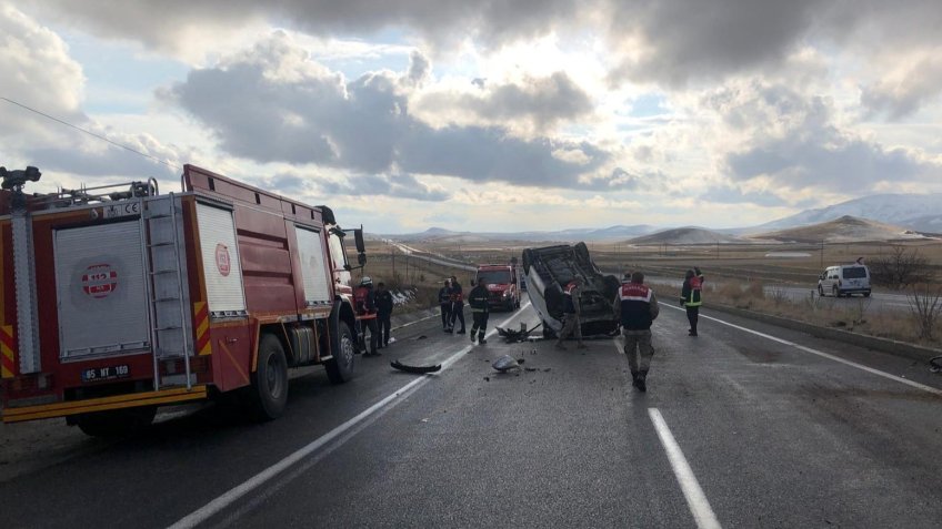 Van’da trafik kazası: 1 yaralı