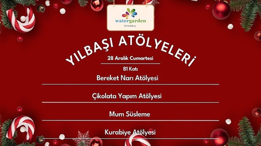 Watergarden İstanbul'da Yılbaşının Büyüsü Sizi Bekliyor!