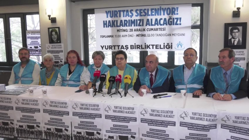 Yurttaş Birlikteliği'nden 28 Aralık’taki mitinge katılım çağrısı: ‘’Sorun olmayan yok neredeyse ama hepimizin de umudu var”