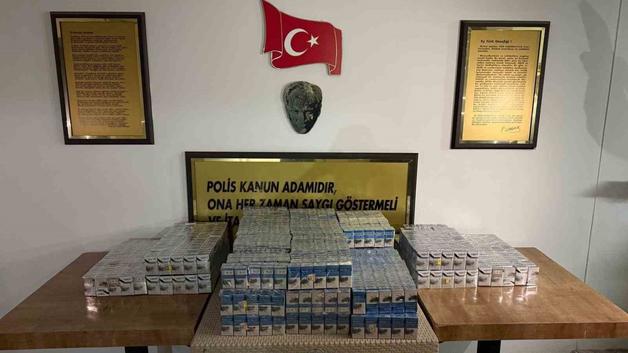 Ağrı’da 9 bin 675 paket kaçak sigara ele geçirildi