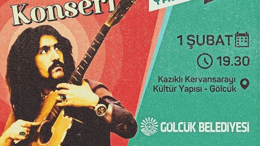 Barış Manço Unutulmaz Şarkılarıyla Gölcük'te Anılacak