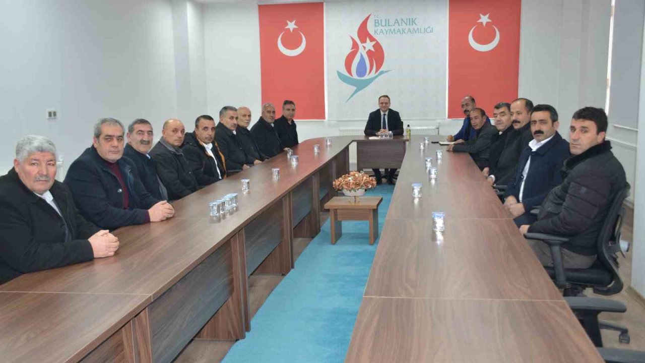 Bulanık’ta “Soğuk Süt Zinciri Projesi” toplantısı