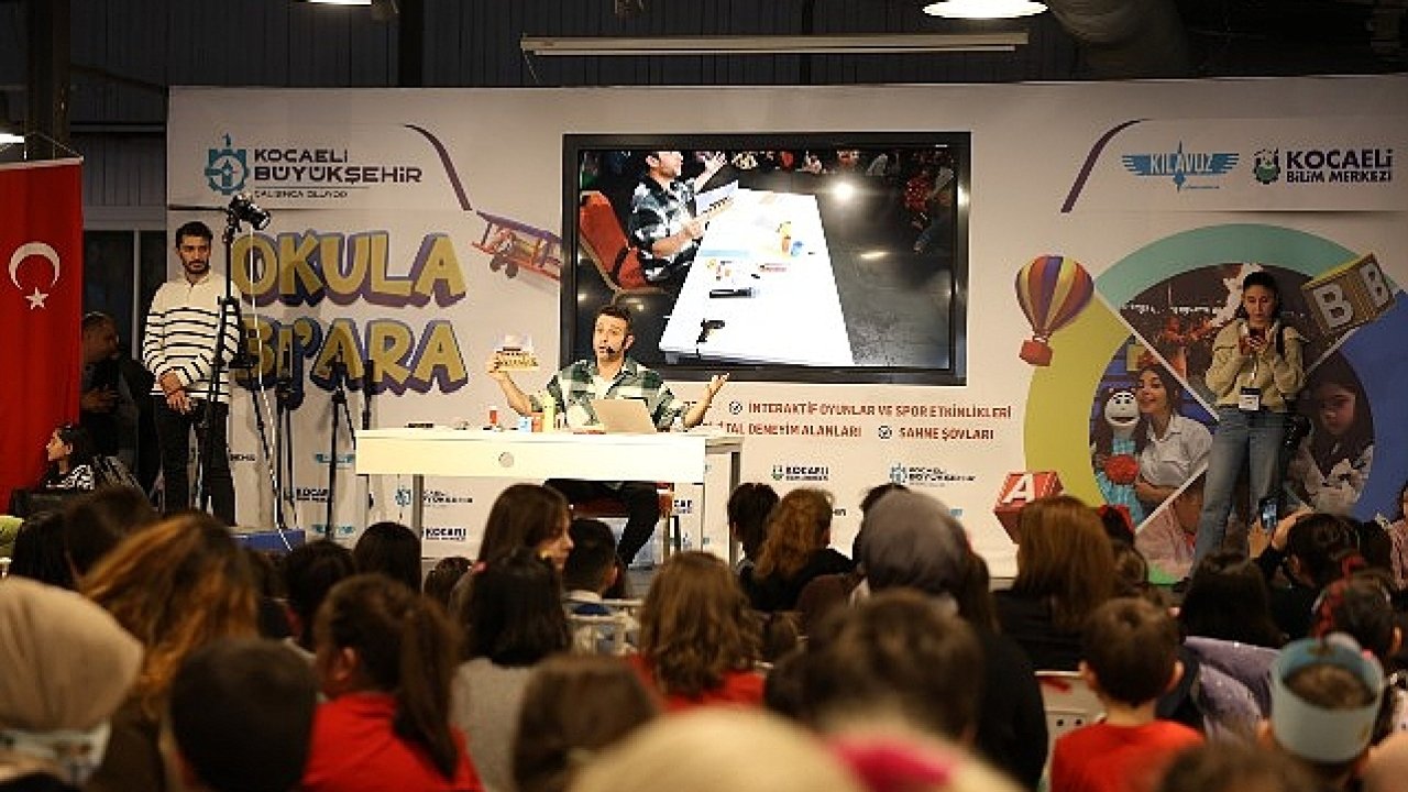 Çocuklara 'Lemi Abi'den 'Sıfır Atık' dersi