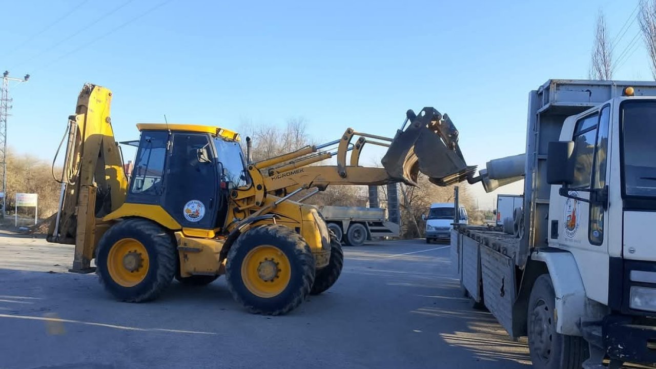 Kahramankazan Belediyesi’nden ilçe genelinde kış bakımı 