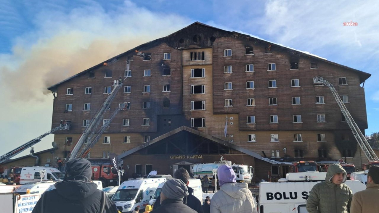 Kartalkaya’daki otel yangını faicası dünya basınının gündeminde