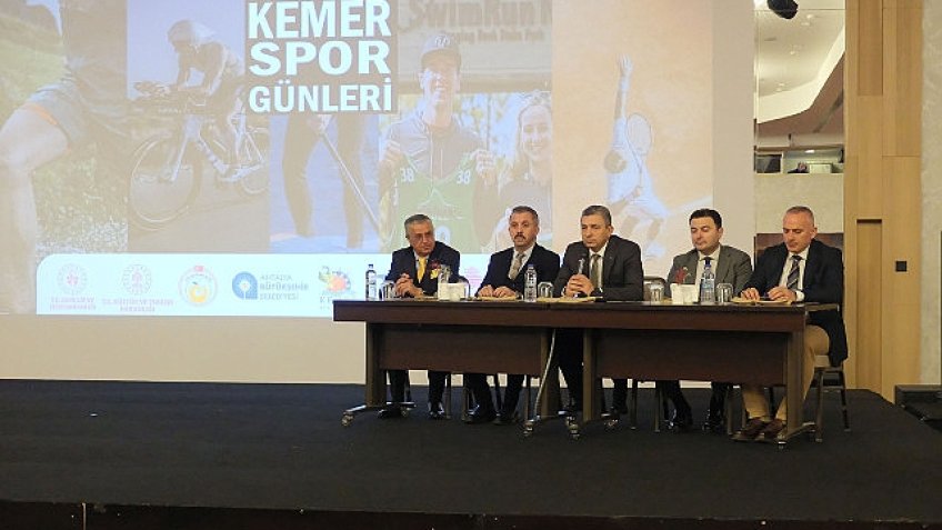 Kemer Spor Günleri toplantısı gerçekleştirildi
