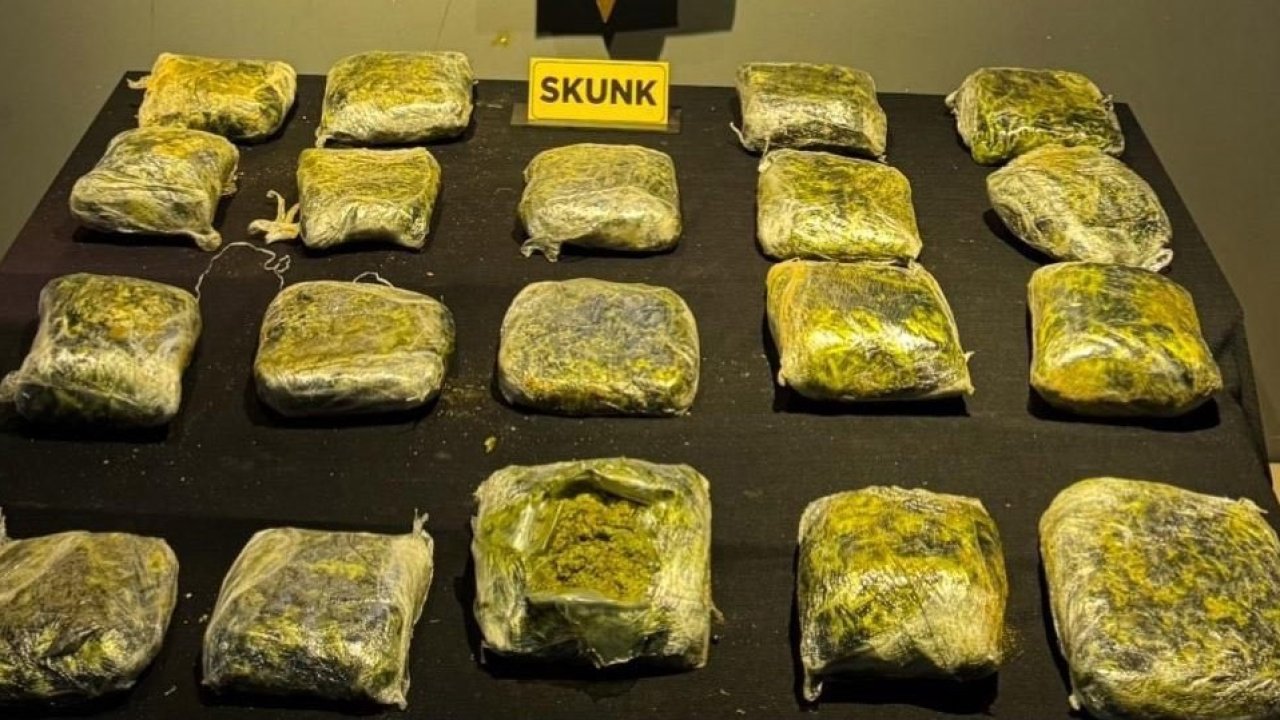 Malatya’da peynir bidonuna saklanan 12 kilo uyuşturucu ele geçirildi