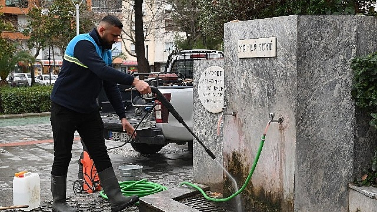 Manisa'nın Can Damarları Temizleniyor, Hayrat Çeşmelerine Hayat Veriliyor