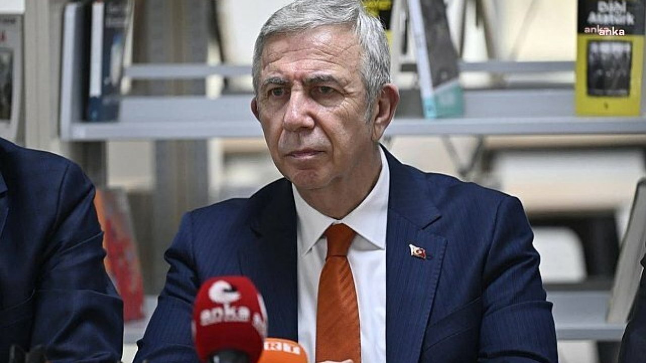 Mansur Yavaş'tan Özdağ'ın tutuklanmasına tepki: Adalet kavramını derinden yaralamaktadır 