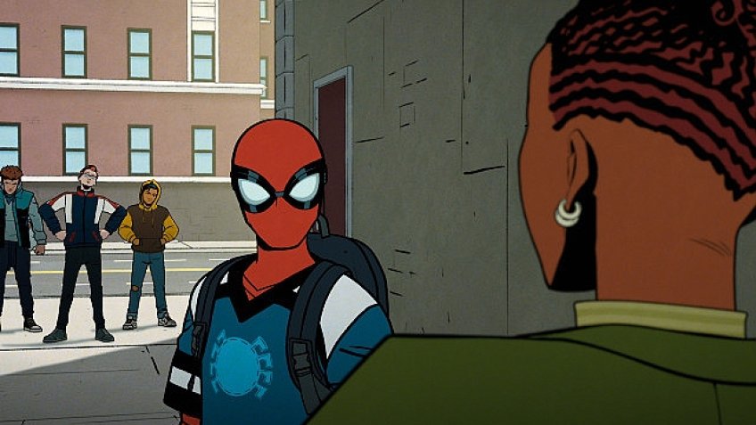 Marvel animation imzalı 'your friendly neighborhood spider-man' dizisinden afiş ve fragman yayınlandı