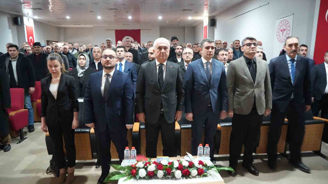 Muş’ta muhtarlara yönelik bağımlılıkla mücadele semineri