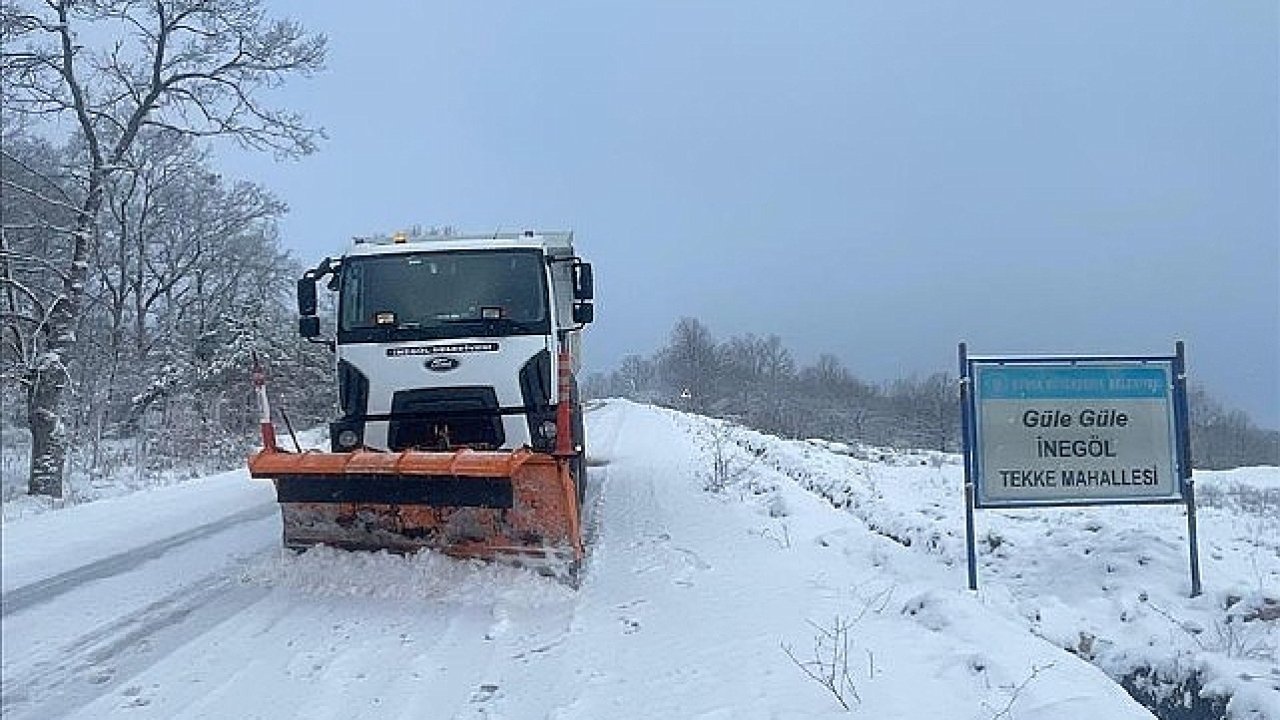 24 Saatte 925 Km Kar Temizleme Çalışması Yapıldı