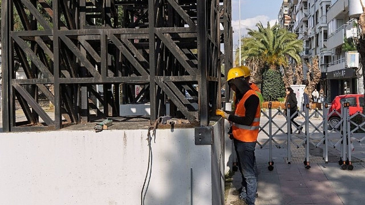 26 Ağustos Kapısı'nda güçlendirme çalışmaları başladı