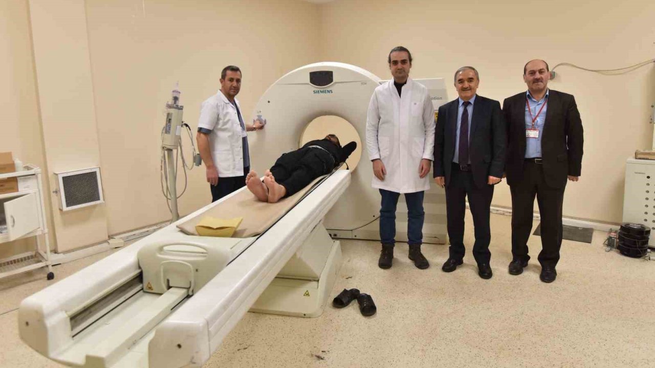 Ahlat Devlet Hastanesine yeni bilgisayarlı tomografi cihazı kazandırıldı