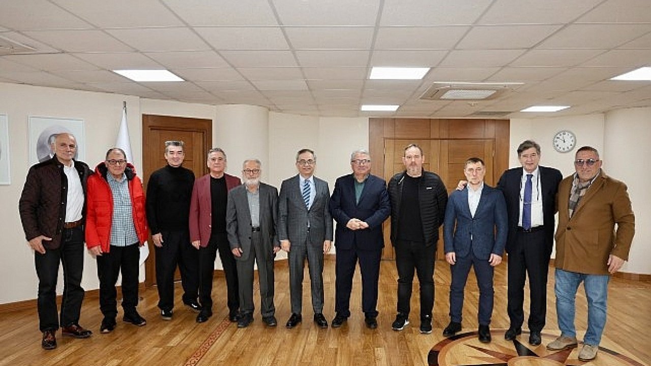Baraçlı, Kocaeli'nin efsane spor adamlarını ağırladı