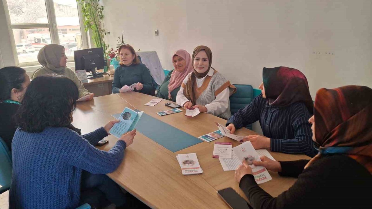 Elazığ’da normal doğumun teşvik edilmesi eğitimi