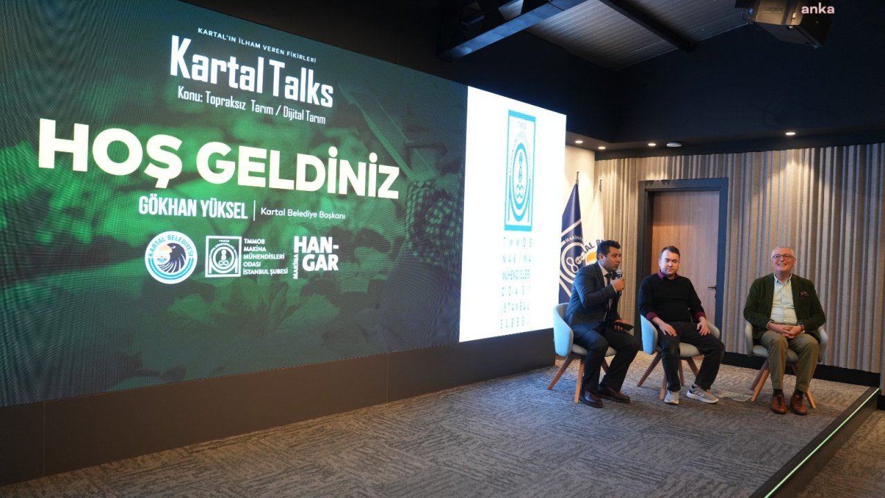 Kartal Talks’ta dijital ve topraksız tarım ele alındı