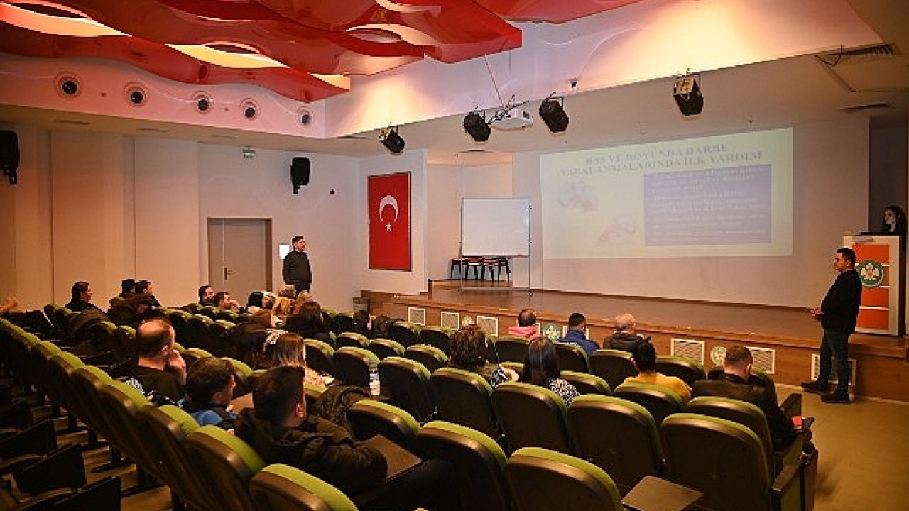 Manisa Büyükşehir Çalışanlarına İlk Yardım Eğitimi