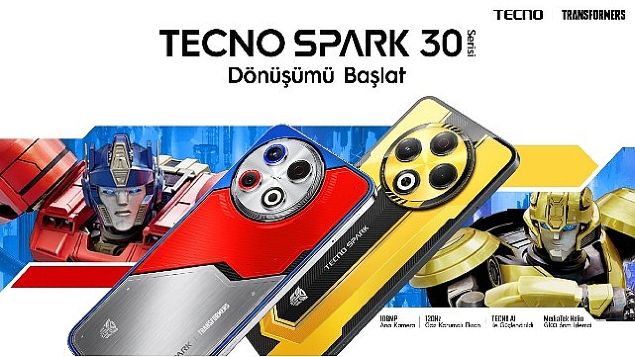 TECNO SPARK 30 Serisi Türkiye'de Satışta