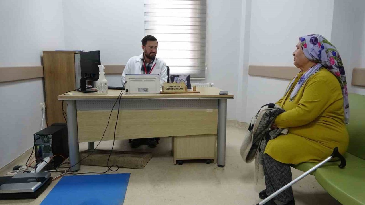 58 yaşındaki kadın 131 kilodan 98 kiloya düştü