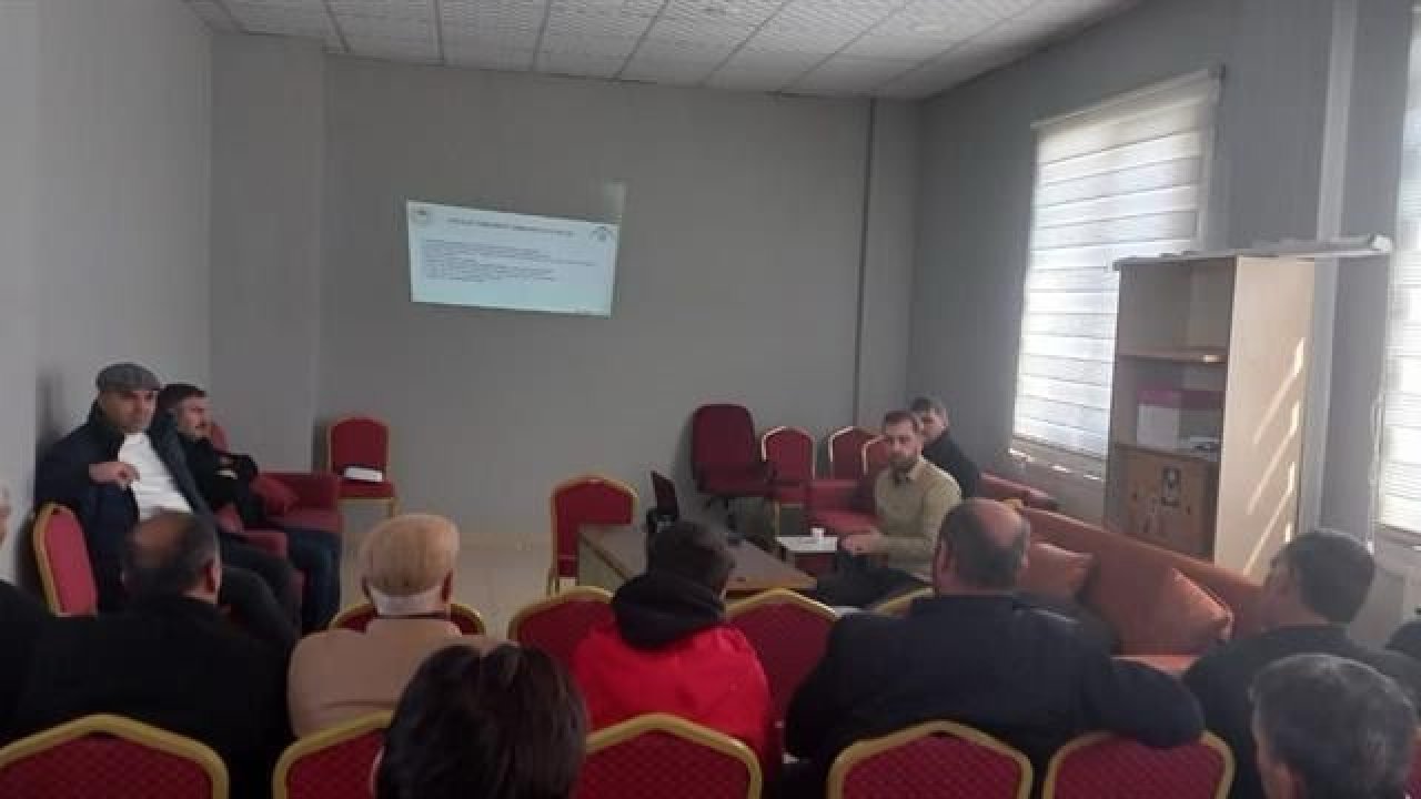 Ağrı’da Tarıma Dayalı Yatırımlar ve Bireysel Sulama Sistemleri eğitimi devam ediyor