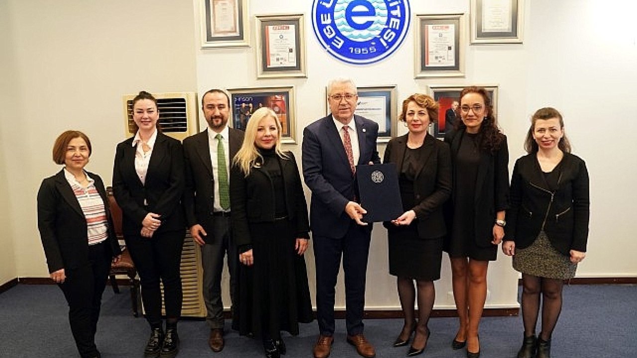 Ege Üniversitesi ile Azerbaycan Mimarlık ve İnşaat Üniversitesi arasında “Tezli Yüksek Lisans Çift Diploma Programı" açılacak