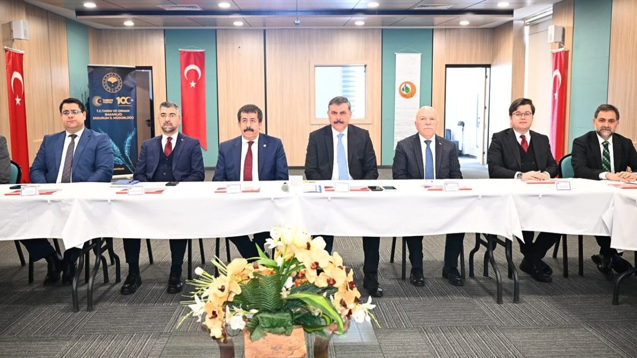 Erzurum’da ‘Organize hayvancılık bölgesi’ bilgilendirme toplantısı