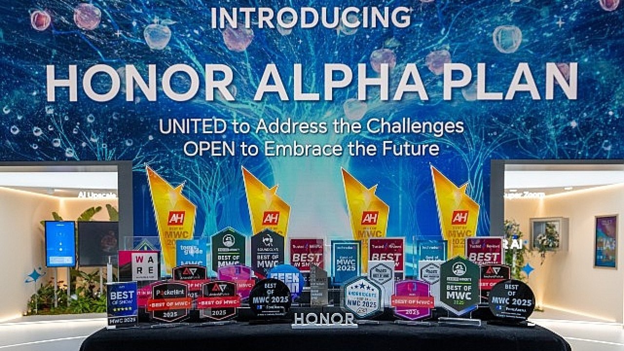 HONOR MWC 2025'e ALPHA PLAN ile Damga Vurdu