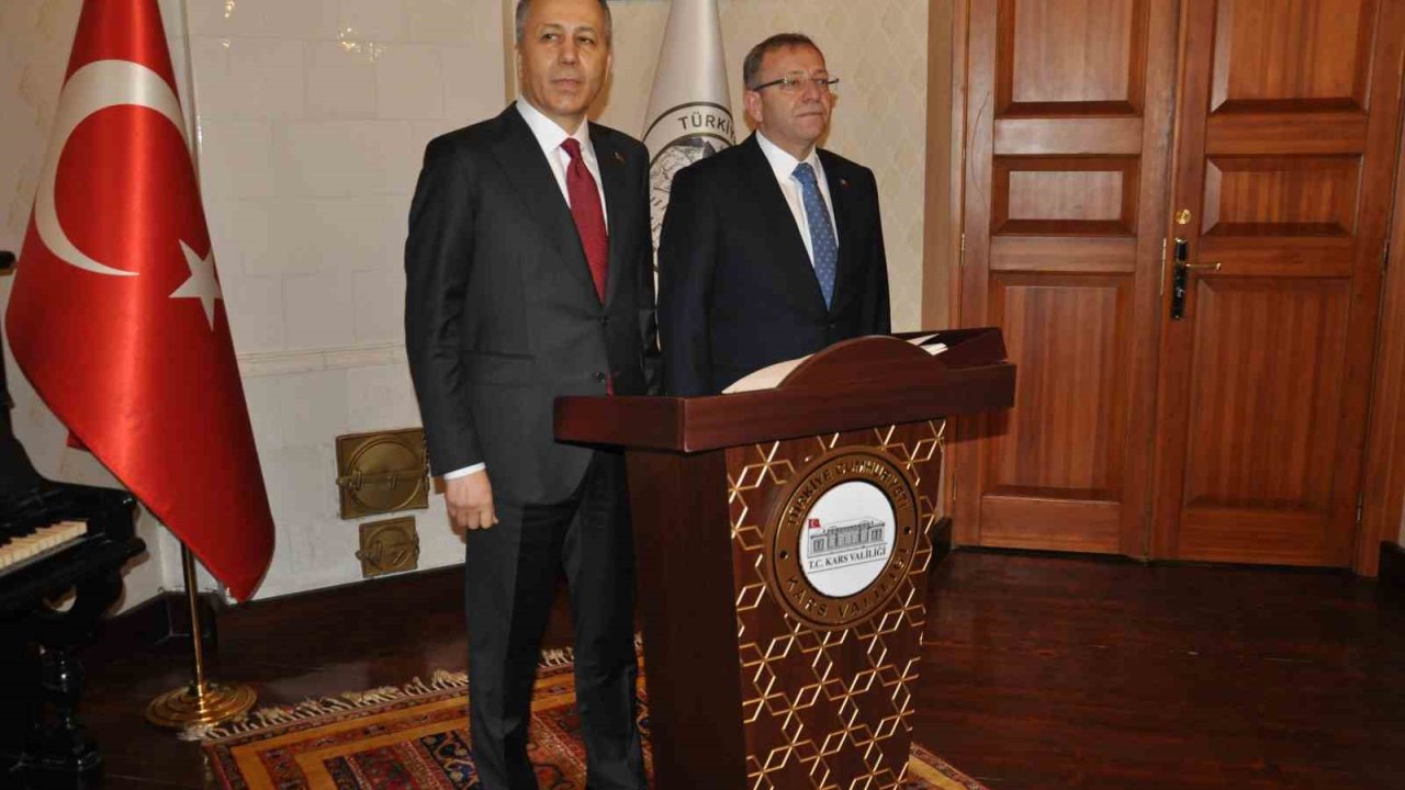 İçişleri Bakanı Ali Yerlikaya Kars’ta