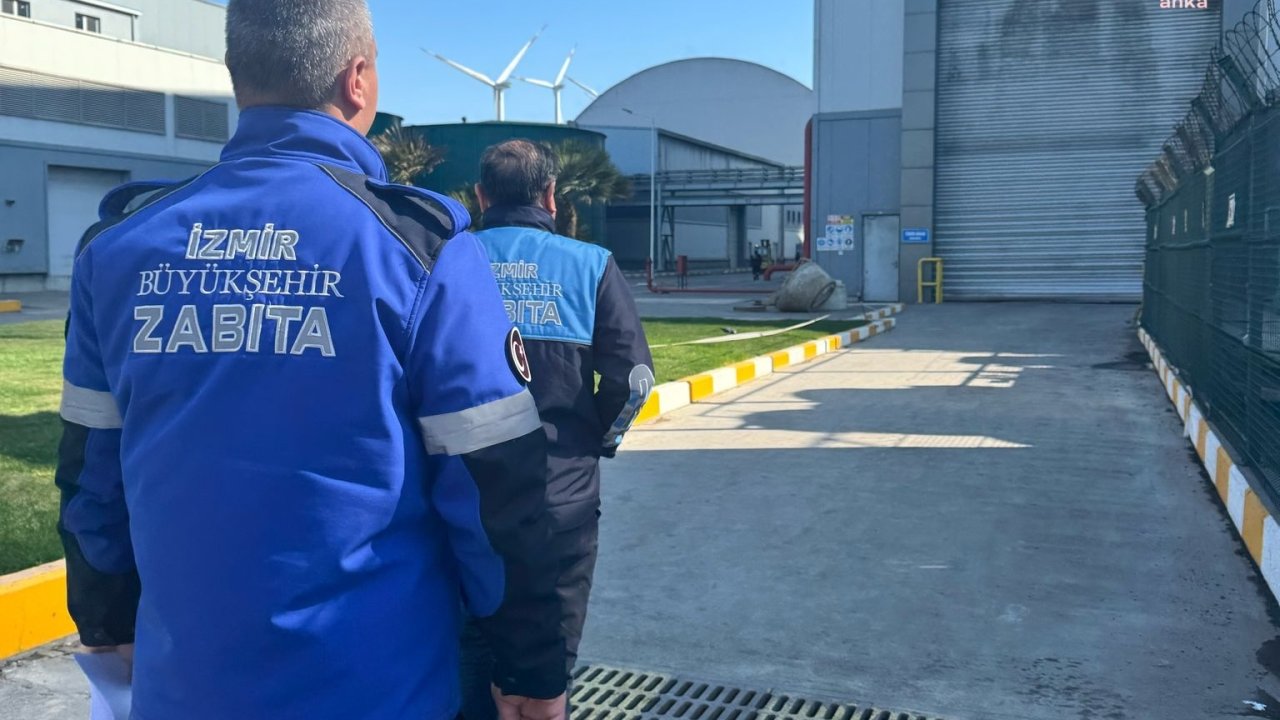 İzmir Büyükşehir Belediyesi’nden Aliağa’daki ruhsatsız termik santrale kapatma kararı