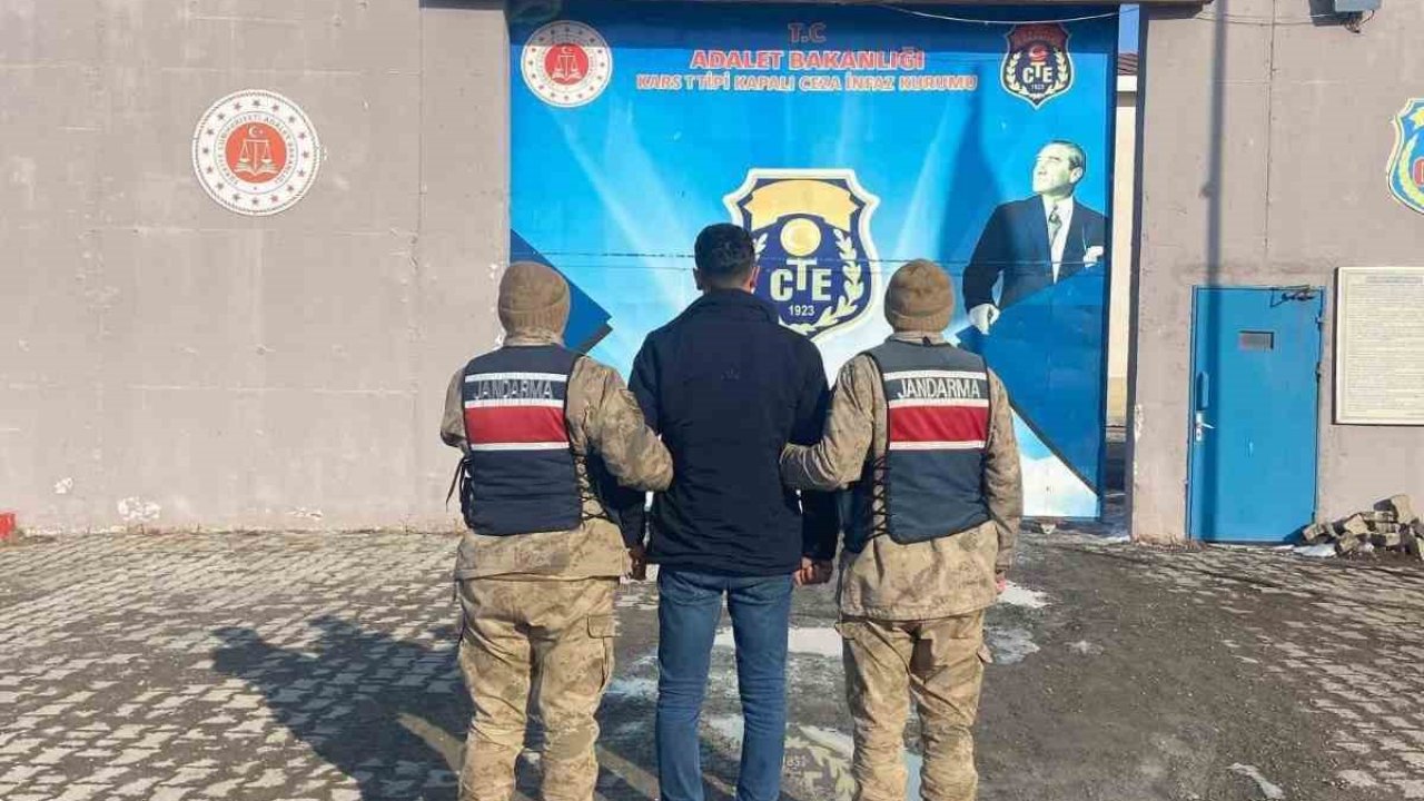 Kars’ta hakkında 3 yıl hapis cezası olan bir kişi yakalandı
