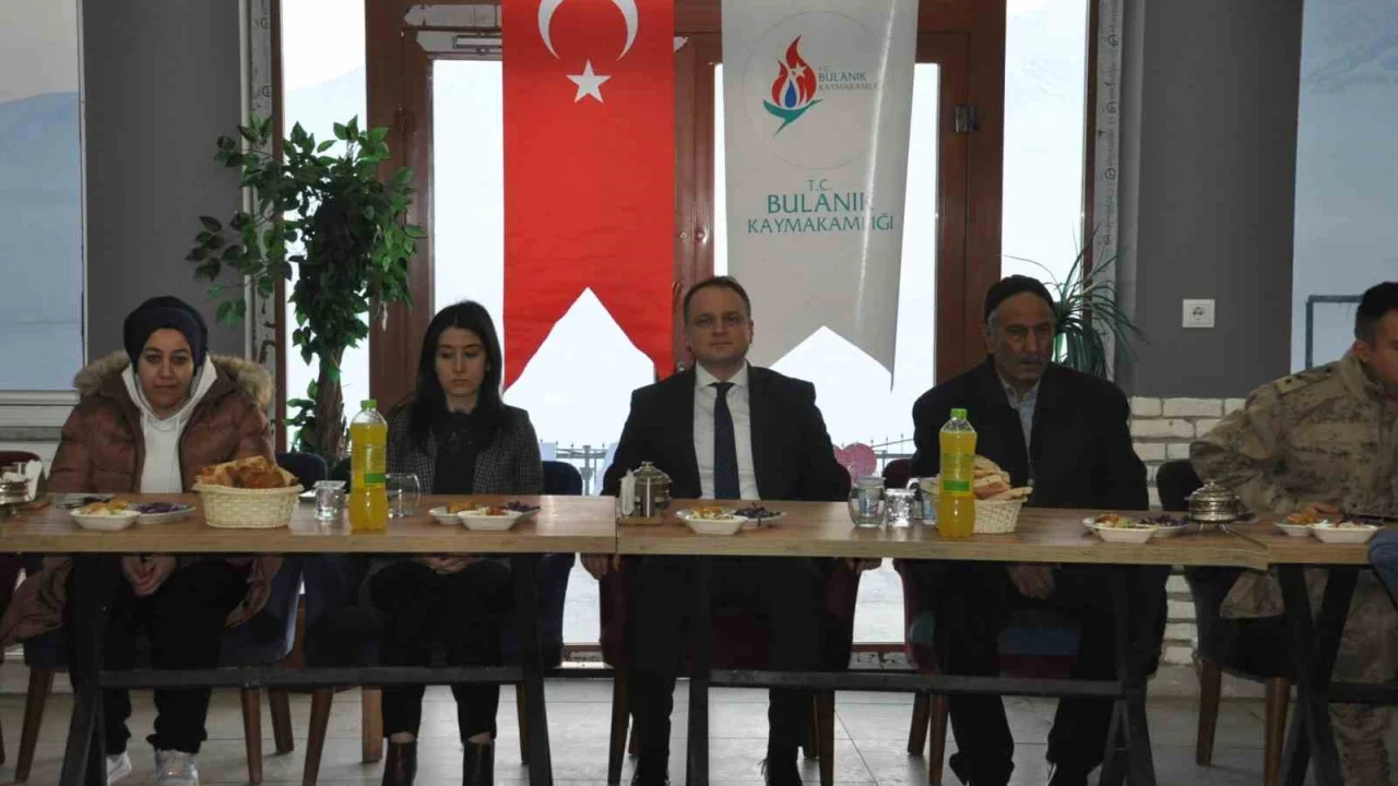 Kaymakam Koşansu, şehit ve gazi aileleriyle iftarda buluştu