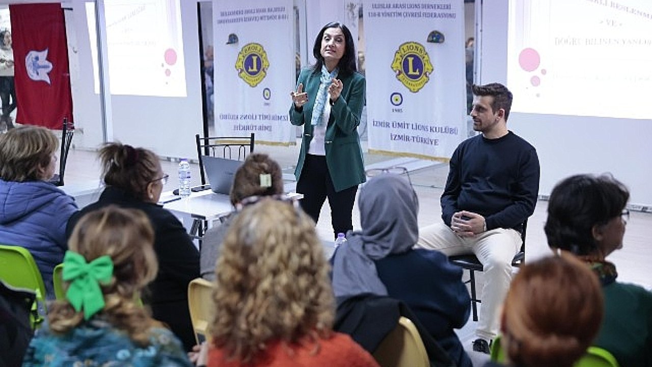 Konak'ta sağlıklı beslenme seminerleri başladı