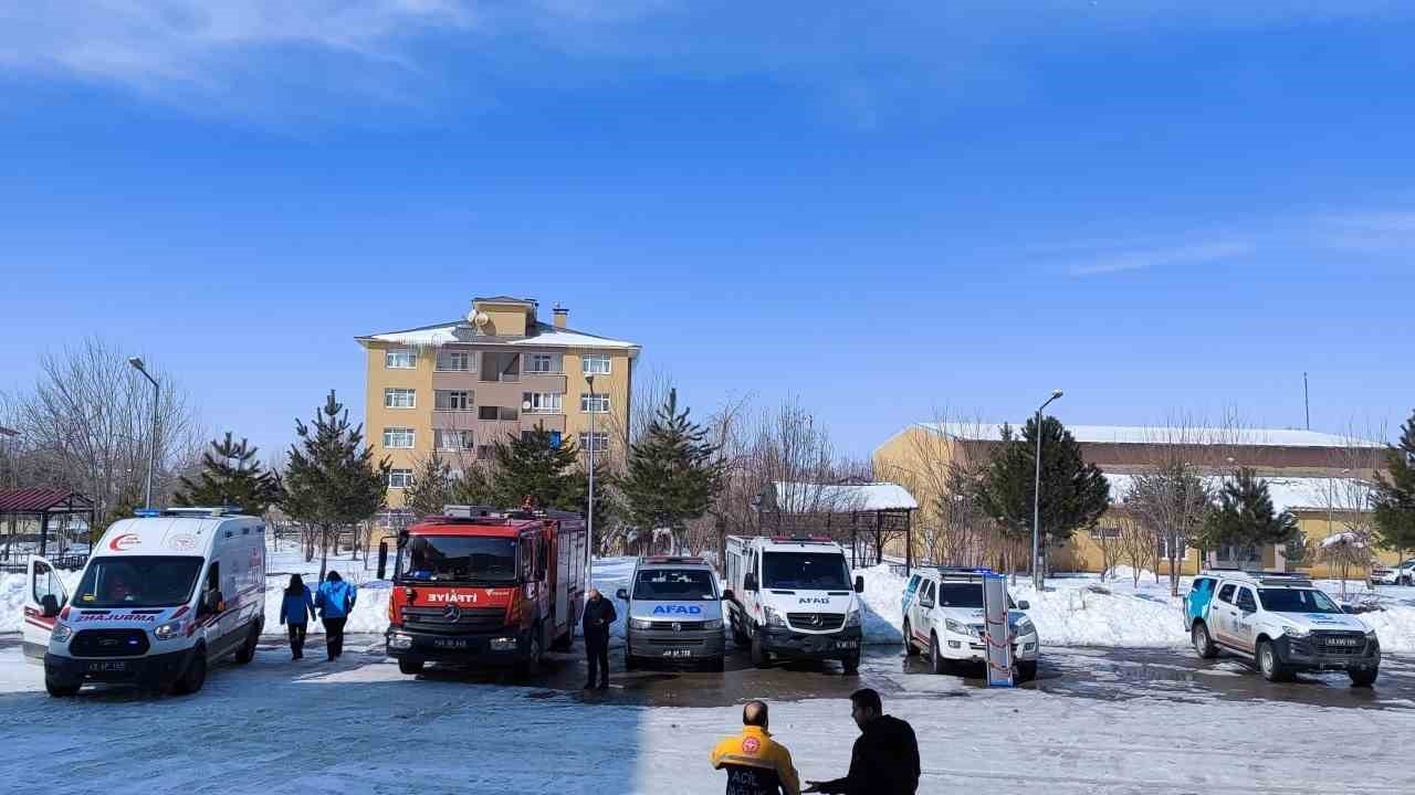 Muş’ta deprem tatbikatı